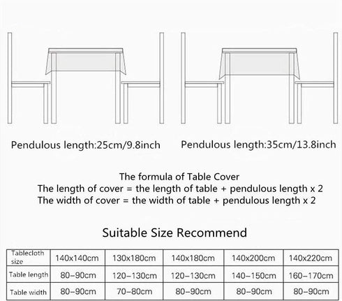 Bringsine Fashion Classic Rectangular Cotton Linen Table Cloth Black Check Tablecloth Vintage Dinner Picnic Home Deco(Square, 36 X 36 Inch)...