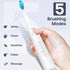 SEAGO Electric Toothbrush, Rechargeable Sonic Toothbrush Last for 30 Days with 5 Modes and 2 Mins Timer, Portable Electric Toothbrushes for Adults...