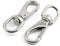 2-Pack M5 Swivel Eye Snap Hook 304 Stainless Steel Boat Marine Pet Chains Keychains Lanyard Hook Multi-Use Spring Snap Hook Clasp Hardware Accesso...