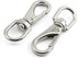 2-Pack M5 Swivel Eye Snap Hook 304 Stainless Steel Boat Marine Pet Chains Keychains Lanyard Hook Multi-Use Spring Snap Hook Clasp Hardware Accesso...