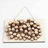 Wood Slices Tiny Log Slices Unfinished Natural 100pcs Kids Crafts Painting Toys DIY Wedding Home Centerpieces 1.5-2.5cm...