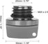 X AUTOHAUX M20 x 2.5 Universal Motorcycle Engine Oil Filler Cap Screw Cover Plug Gray with O-ring...