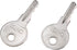 DVPARTS Universal Keys CH751 Compatible with RV Campers, Storage Lockers, Boats, Display Cases, T-Handles, Side Boxes (2)...