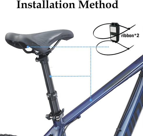 Upgraded Bike Alarm Waterproof with Remote, Electric Bicycle Door Burglar Alarm,eBike Anti Theft 113dB Loud, Adjustable Sensitivity, Scooter Acces...