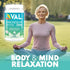 VAL MG Experts Magnesium Glycinate Plus B6 & Potassium - Stress Relief - 90 Tablets...