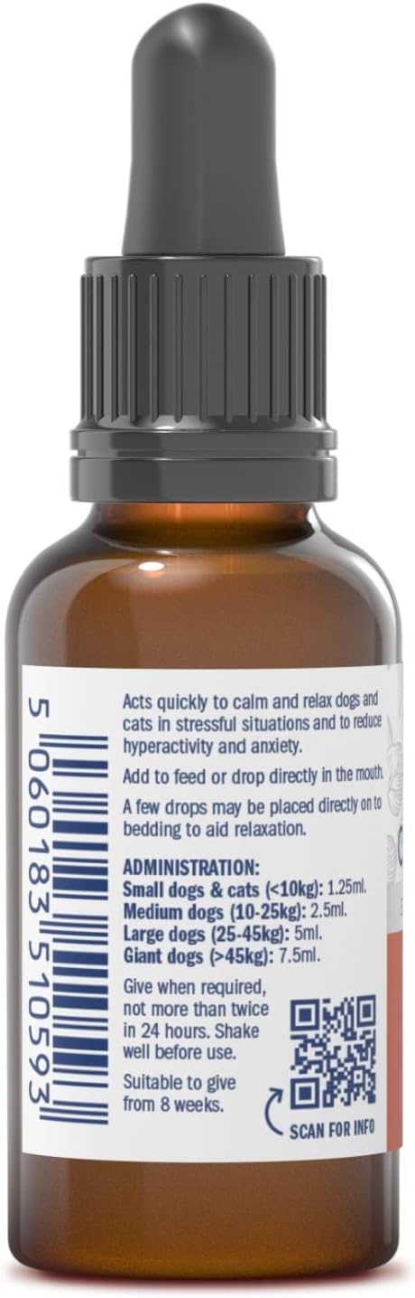 Organic Valerian Compound for Dogs and Cats 30 ml...