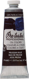 Grumbacher Pre-Tested Oil Paint, 37ml/1.25 Ounce, Prussian Blue (P168G)...