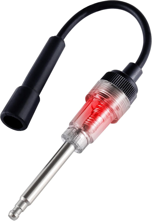 SINGARO Inline Spark Plug Tester, Plug-in Engine Ignition Tester, Car Exterior Accessories, Automobile, Lawn Mower,Engine Verification-Armature Di...