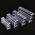 Acrylic Test Tube Holder Rack 6 Sockets for 50ml Centrifuge Tubes Clear (50ml,6 Sockets)...