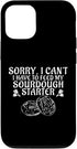 iPhone 12/12 Pro Funny Sourdough Feed My Starter Bread Baker Quote Saying Case...