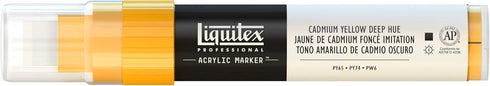 Liquitex Professional Wide Paint Marker, Cadmium Yellow Deep Hue...