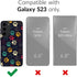 Galaxy S23 5G 6.1 inch Case Cute Colorful Paws Designs Phone Cover for Women Girls Stylish Slim Shockproof TPU Bumper Protective Phone Case for Ga...