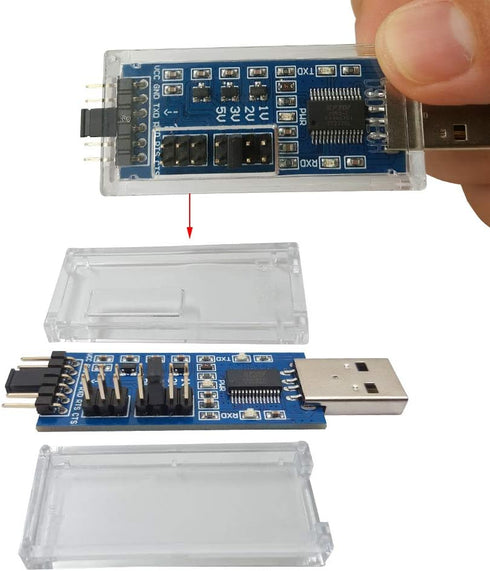 DSD TECH SH-U09C5 USB to TTL UART Converter Cable with FTDI Chip Support 5V 3.3V 2.5V 1.8V TTL...
