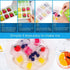 Ice Cube Trays, Silicone Easy-Release and Flexible 14-Ice Trays with Spill-Resistant Removable Lid, BPA Free, Durable and Dishwasher Safe, 2 Pack...