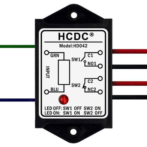 DPST 1NO 1NC 8 Amp Power Relay Module (AC 110V/115V/120V)...