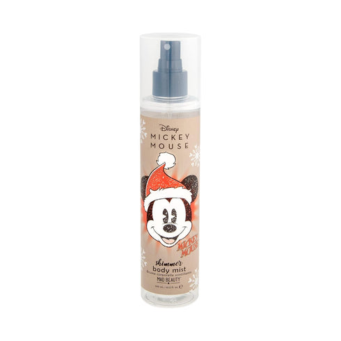 MAD Beauty Disney Mickey Mouse Body Mist, Silver Shimmering Frosted Berries, Christmas Gift, Jingle All The Way, Elegant, Body Care...