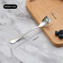 Demitasse Spoon, Mini Coffee Spoon, Small Dessert Spoons, 4.9-Inch 18/10 Stainless Steel Heart Shaped Spoon Set of 6, Cute Stirring Spoon for Tea,...