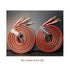 UCINNOVATE 2 Pack High-end Pure Copper HIFI OFC Speaker Wire Cable with Banana Plug, 2m Gold-Plated Banana Tip Plugs Male to Male 600 Strand 14 AW...