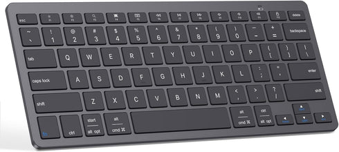 Emetok Universal Bluetooth Keyboard for iPad, Upgraded BLE Technology Keyboard with Unwavering Connection, 18-Month Battery Life, Automatic Identi...