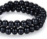 450pcs 8mm Black Wood Beads Round Ball Wooden Spacer Beads for Bead Crafts Making (2mm Hole)...