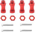 4Pcs ShareGoo Aluminum 12mm to 17mm Wheel Extension Hex Drive Hub Adapter Widener 30mm Offset Compatible with Tamiya Axial RC4WD Traxxas 1/10 Off-...