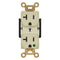 ENERLITES Hospital Grade Outlet, Industrial Grade Duplex Receptacle, Heavy-Duty Straight Blade Devices, 20A 125VAC, 5-20R, 62020-I, Ivory...