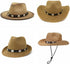 Hat Bands for Cowboy Hats Panama Rancher Hats Fedora Hats Men Women Handmade (Silver oval)...