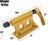 Sutekus Bike Fork Mount Universal Quick Release Fork Block Mounts Bicycle Car Roof Mount Rack for Truck Trailer Vans Vehicles (Gold)...