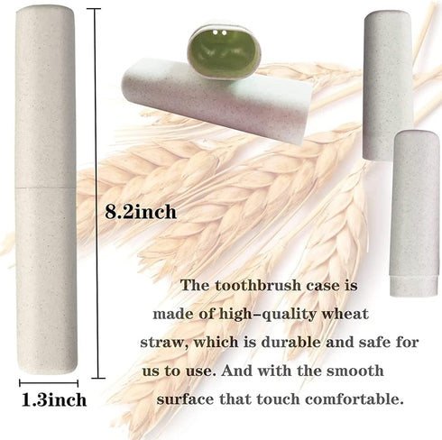 4 Packs Toothbrush Travel Case Portable Travel Toothbrush Holder Breathable Toothbrush Travel Containers for School Business Camping Travel Toothb...