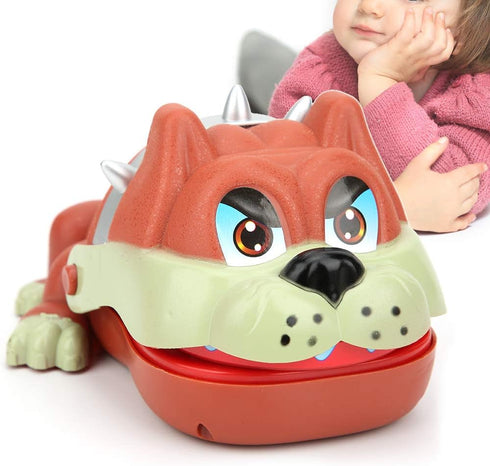 Pssopp Bulldog Teeth Game, Dentist Bite Finger Game Hand Funny Board for Adults Kids Friends Family Fun at Home Travel...