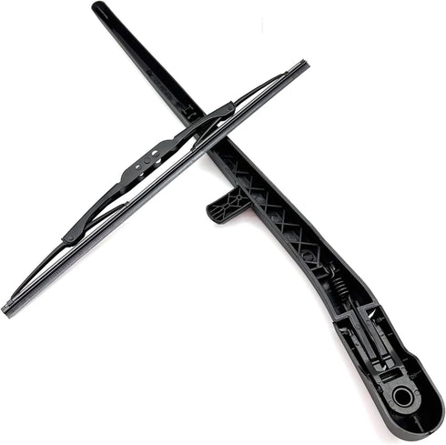 Rear Windshield Wiper Arm with Wiper Blade for Jeep Liberty 2008-2012 SUV Rear Windshield Back Wiper Arm Blade Replacement OEM # 68034341AD, 68034...