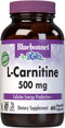 BlueBonnet L-Carnitine 500 mg Vitamin Capsules, White, 60 Count...