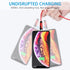 Terasako Magnetic Charging Cable 5-Pack (3/3/6/6/10FT) - 540° Rotating Magnetic Phone Charger Cable with LED Light - 90° Angle Connector, Nylon-Br...