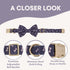 Adjustable Pet Bow Tie and Dog Collar for Small Medium Large Dogs, Puppy Collar with Bowtie, Cute Bow and Dog Collars - Comfortable, Soft, and Dur...