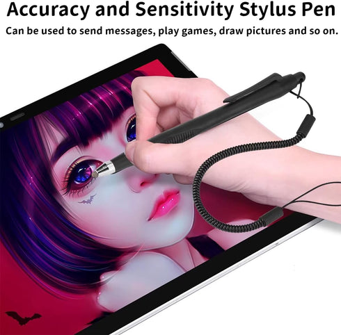T220 Pen, Stylus Pen for Tablet X2, Stylus Pens for Touch Screens, Capacitive Stylus with Tether Phone Touch Pen for Mobile Phone Tablet PC...