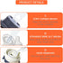 3 in 1 Cup Lid Cleaning Brush, 2024 New Crevice Cleaning Brush for Bottle Gap Tight Spaces Cup, 3 in 1 Multifunctional Cleaning Brush Portable Cup...