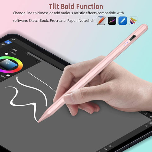 Stylus Pens for iPad 10th 9th Generation with Palm Rejection, Fast Charging for Apple Pencil 2nd Generation Compatible with iPad Pro 11''/iPad Pro...