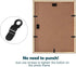 100PCS Picture Turn Button Fasteners Photo Frame Hardware, Black...