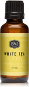 P&J Trading - White Tea Scented Oil 30ml - Fragrance Oil for Candle Making, Soap Making, Diffuser Oil...
