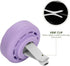 2 Pcs Silicone Car Vent Diffuser Aromatherapy, Car Diffuser Vent Clip, Car Air Outlet Aromatherapy Accessories with 20 Felt Pads (Black, Purple)...