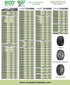 ECO Balance 03-ECOXL4 ECO XL Extreme Condition Tire/Wheel Balancing Beads - Off-Road Vehicles, Light Duty Truck Tires, (4) 3oz Balance Bead Bags, ...