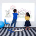 HAMIGAR Whiteboard Sticker for Wall 17.7" x 78.7" Whiteboard Wallpaper Peel and Stick, White Board Stick On Wall, Dry Erase Contact Paper Adhesive...