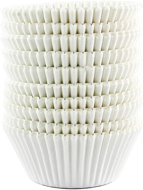 Baking Cups Cupcake Liners, Standard Sized, 300 Count (White)...