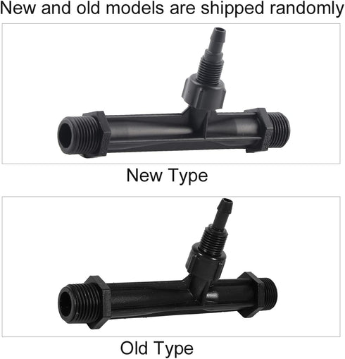 Fertilizer Injector Tube, Irrigation Venturi Fertilizer Injector with 1/2" 3/4” 1” Inch Agriculture Garden Fertilizer Mixer Injector Agriculture T...