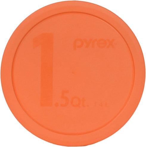 Pyrex 322-PC (1) Green 1qt & 323-PC (1) Orange 1.5qt & 325-PC (1) Blue 2.5qt Mixing Bowl Lids Made in the USA...