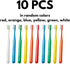 Japanese Toothbrush Oral Care Tuft24 Capless Pack of 10 Soft for Healthy Gums and Strong Brushing Pressure...