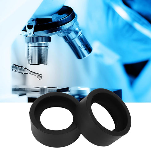 Eyepiece Cover 2Pcs Telescope Rubber Professional Eyepiece Guard Eyeshields for 32-36mm Stereo Microscope with 36mm Diameter (KP-H2 Flat Angle)...