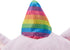 BLUE PANDA Small Reversible Caticorn Plush Toy, Lavender and White Caticorn Plushie with Rainbow Horn (6 x 12 in)...