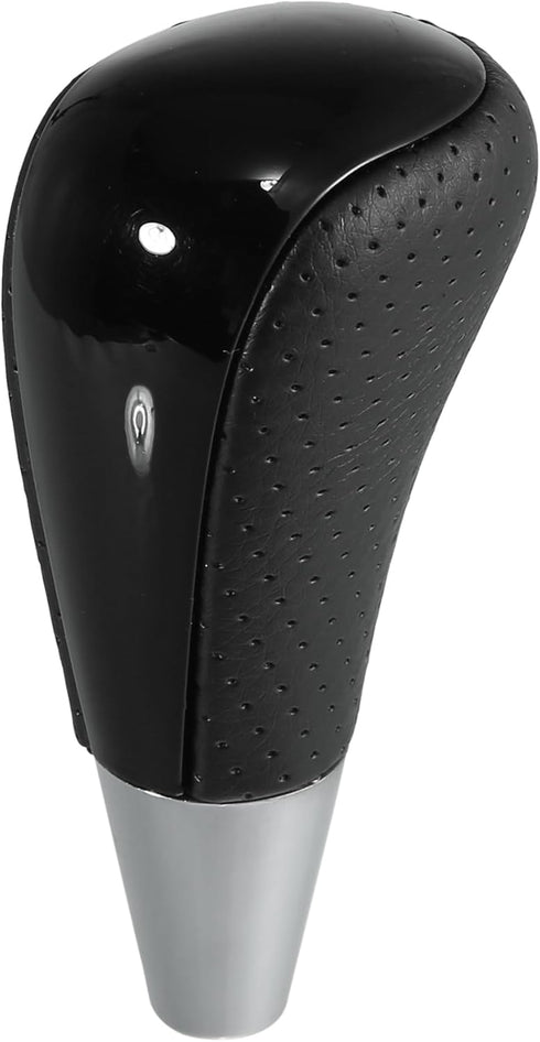 X AUTOHAUX M8x1.25 Car Gear Shift Knob Gear Lever Shifter for Toyota Camry Avalon Yaris 4Runner Tacoma for Lexus ES300 ES330 Black Faux Leather wi...