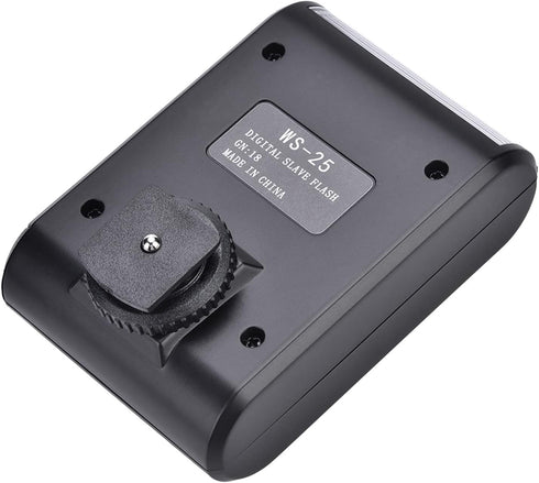 Camera Flash Speedlite for DSLR Cameras, Portable Mini Digital Hot Shoe Mount Flashlight Built in Digital Slave and Auto Pre Flash Sensor, Hot Sho...